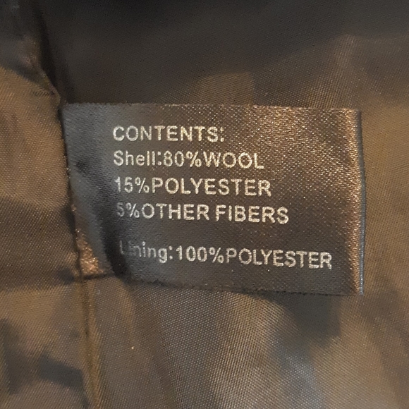 Giacca wool blend peacoat sz PS - Picture 2 of 6